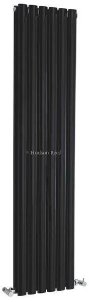 Hudson Reed Revive High Gloss Black Double Designer Radiator | HLB76