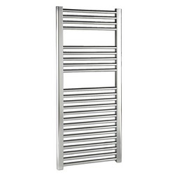 Premier Tall Chrome Straight Ladder Rail Towel Radiator | MTY065