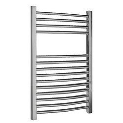 Premier Chrome Curved Ladder Rail Towel Radiator | MTY066