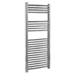 Premier Chrome Curved Ladder Rail Towel Radiator | MTY067