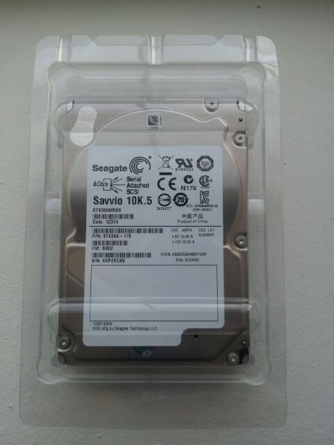 SEAGATE ST9300605SS Savvio 10K.5 300GB Hard Drive SAS Serial Attached SCSI